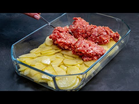 Kiedy nie ma czasu na gotowanie, wyłóż mięso mielone na ziemniakach i w piekarnik! Cookrate - Polska