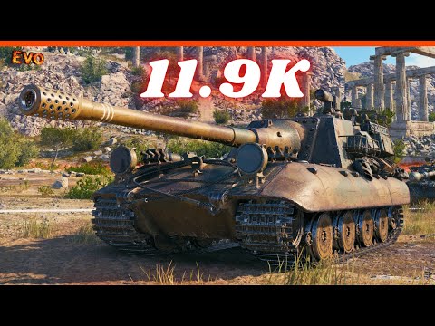 Jagdpanzer E 100 11,9K Schaden & Jg.Pz. E 100 - 11K Schaden Besser als du World of Tanks
