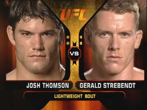 Josh Thomson vs Gerald Strebendt UFC 44 Classic Fight