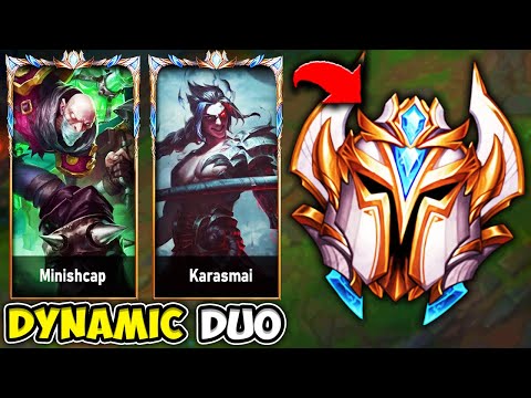 WHEN THE RANK 1 SINGED DUOS WITH THE RANK 1 KAYN (ft. Karasmai) - League of Legends