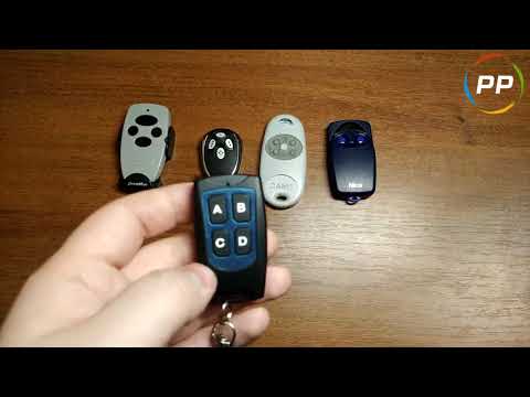 Видео инструкция по программированию пульта «SDBL4 V2.2»