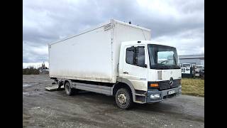 Автофургон Mercedes-Benz 1218 ATEGO - container with lift ! | Изображение 4 - Autoline