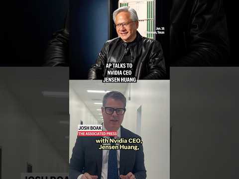 AP talks to Nvidia CEO Jensen Huang
