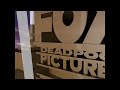 Fox Deadpool Pictures Logo 20th Andrea Production Style