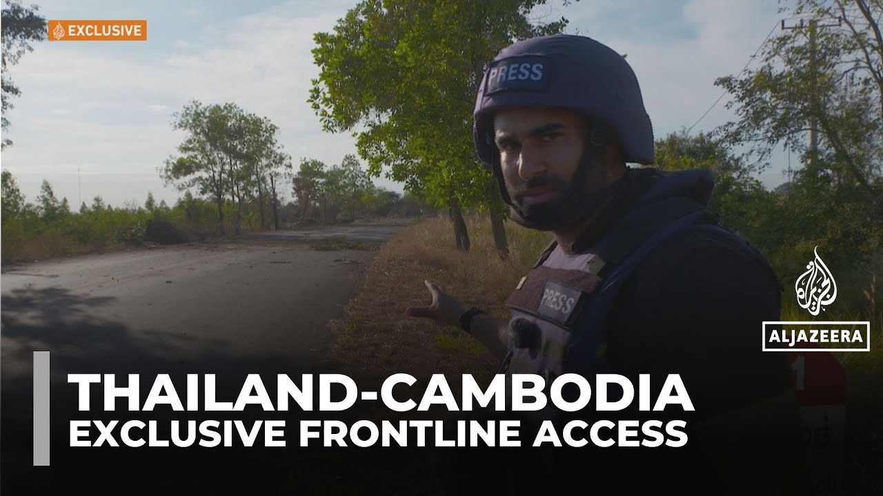 Exclusive frontline access to the Thai‑Cambodia border under fragile ceasefire
