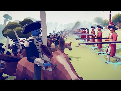 Prussia charges into Bavarian Army | Totally Accurate Battle Simulator
