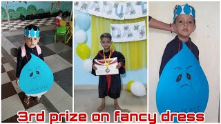 DIY A Drop of Water for Fancy Dress Competition/ Water Drop as Fancy dress/ Save Water Fancy Dress 💧