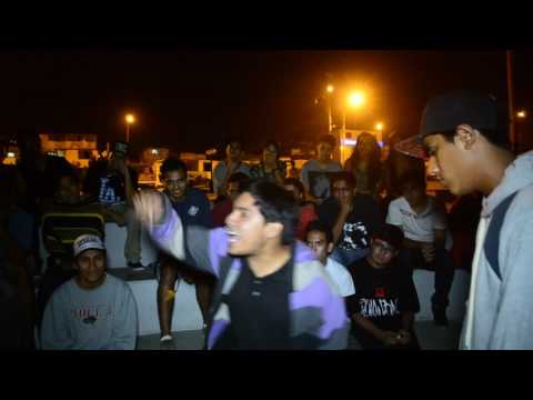 ROJO SPARCK vs GUSANO ILLEGAL -ONE LINE- Colectivo SJM Hip Hop - JUNTADA
