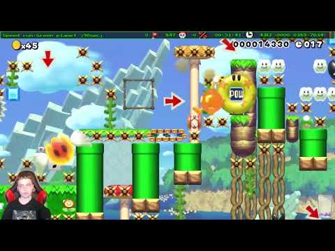 Super Mario Maker - Speedrun Levels Montage #30