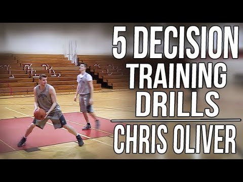5 Basketball Decision Training Drills with Chris Oliver - Shooting, Ball Handling, and Passing