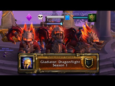 WE GOT GLADIATOR! DRAGONFLIGHT SEASON 1 - THIS COMP IS NUTS - DEMONOLOGY WARLOCK - FROST MAGE & DISC