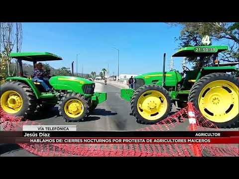 No hay acuerdo, agricultores se quedarán a dormir en bloqueos carreteros