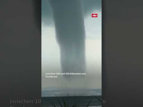 Video Thumbnail: Tornado rauscht über den Bodensee | #ntv