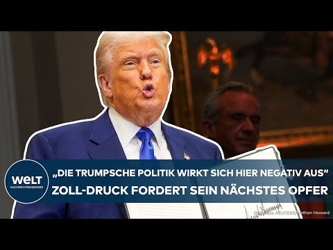 DONALD TRUMP: "Wäre ich vorsichtig" Handelskrieg! Zoll-Druck sorgt für nächstes Opfer!