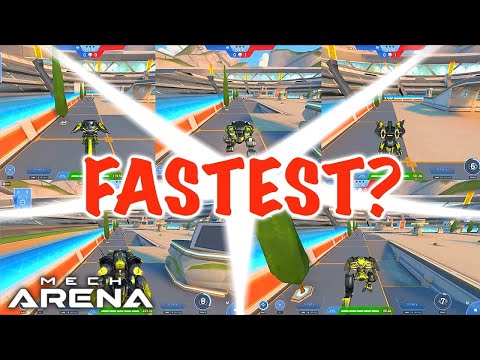 FASTEST MECHS for 2024 - Mech Arena