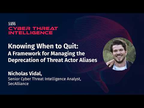 Managing the Deprecation of Threat Actor Aliases