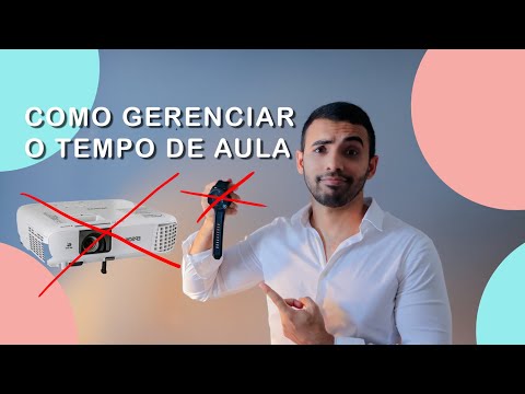 Como gerenciar o tempo da aula sem relógio e DataShow - Prova Didática