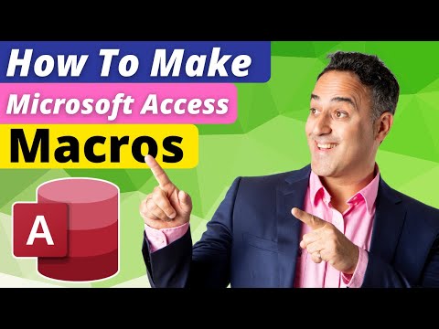 How to Make a Macro in Microsoft Access