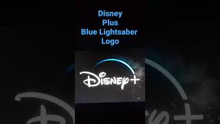 Disney Plus Blue Lightsaber Logo