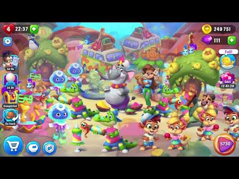 🎯 Fishdom 5730 Challenge Level - 15 moves + 💥💥🧨💣