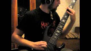 DISGORGE(USA) - Consume The Forsaken  (bass cover!!!!)