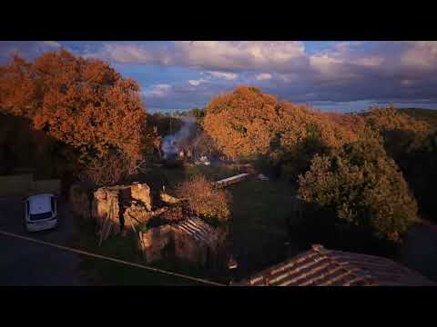 Cerbaia (Monticiano) vista aerea