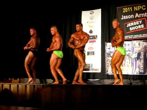2011 NPC Bodybuilding Poses for Overall Winner Part 1 - Mike Christie & Dan Cheuvront