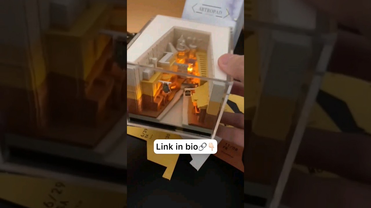 😱 Product Link in profile 🌟 3d memo pad calendar