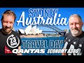 23hr Economy UK to Australia Flight | TRAVEL DAY London to Sydney vlog | Qantas Airbus A380 QF1 QF2