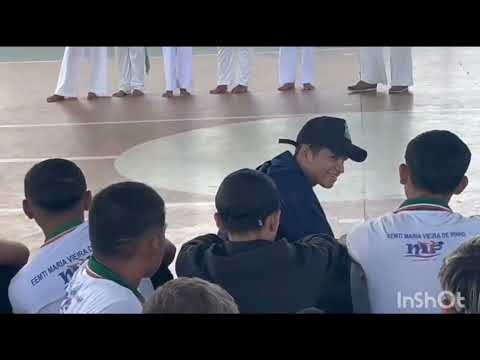 Apresentação Cultural em ipaporanga  Grupo Arte Ceará Capoeira Educador ContraMestre Nilson.