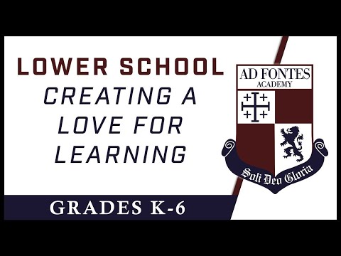 Ad Fontes Academy - Lower School