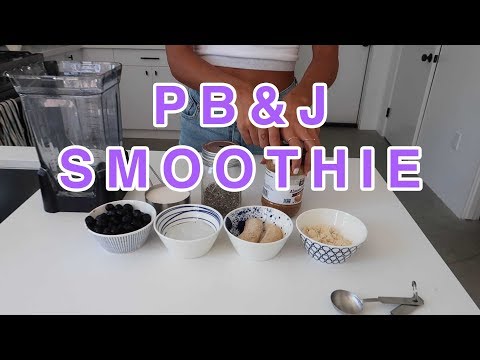 PB&J Smoothie Recipe with Sami Clarke