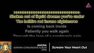 ANGRA KARAOKE - SCREAM YOUR HEART OUT