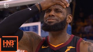 LeBron James can not believe this / Cavaliers vs GS Warriors Game 1