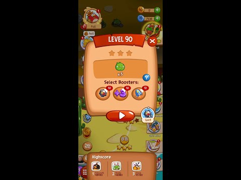 Angry Birds Blast Level 90