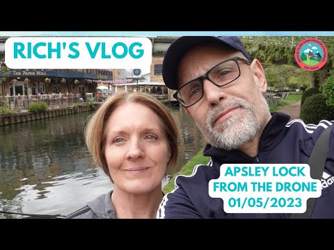 APSLEY LOCK (4k) DRONE VLOG