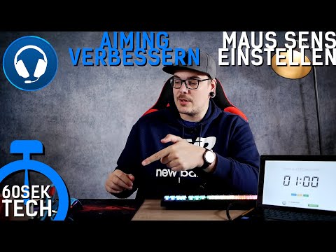 MAUS SENS RICHTIG EINSTELLEN - AIMING VERBESSERN - 60SEK TECH