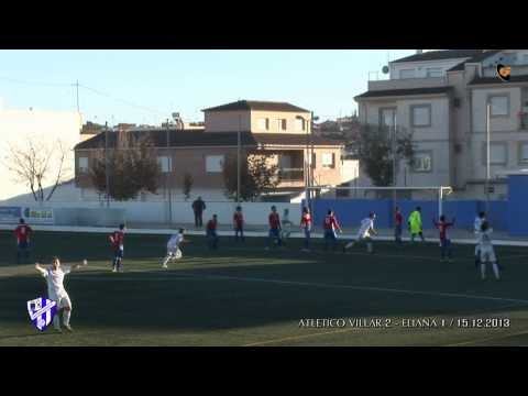 RESUMEN - ATLETICO VILLAR C.F. - C.D.F.B. LA ELIANA ( 2-1 )