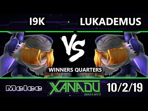 S@X 322 SSBM - I9K (Sheik) Vs. Lukademus (Sheik) Smash Melee Winners Quarters