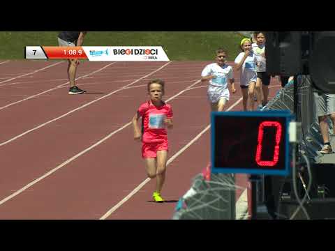 Kinder+Sport Biegi Dzieci 2019 (WAW) - 400m , seria 7