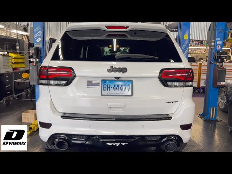 Jeep Grand Cherokee SRT Borla Atak Exhaust!! Install and Sound!!
