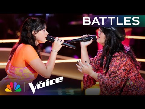 Julia Roome and Olivia Eden Sweetly Sing Sixpence None The Richer's "Kiss Me" | The Voice Battles