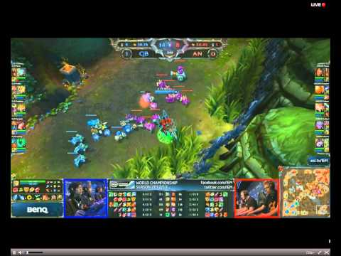 ANEXIS vs CJ Entus Blaze. IEM VII WC. Quarterfinal. Game 2. Comments by Manson33