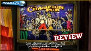 The Champion Pub : Pinball FX3 - PS4 - with Commentary !!