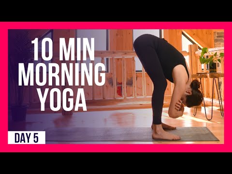 10 min FULL BODY Flow Morning Yoga Practice – Day #5 (FULL BODY STRETCH)