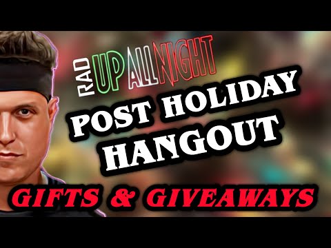 Post Holiday Gifts & Giveaways Live Hangout | Born2beRad
