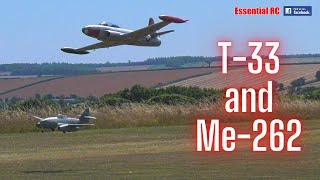 T-33 Shooting Star and Messerschmitt Me-262 fighter jets | Freewing EDF Jets