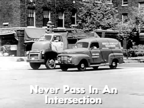 1950 Driver Education and Driver Safety: Caution at the Crossroads - CharlieDeanArchives