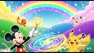🌟 Mickey Mouse & Pokémon Magical Adventure | 31-Minute Kids Storytime Cartoon