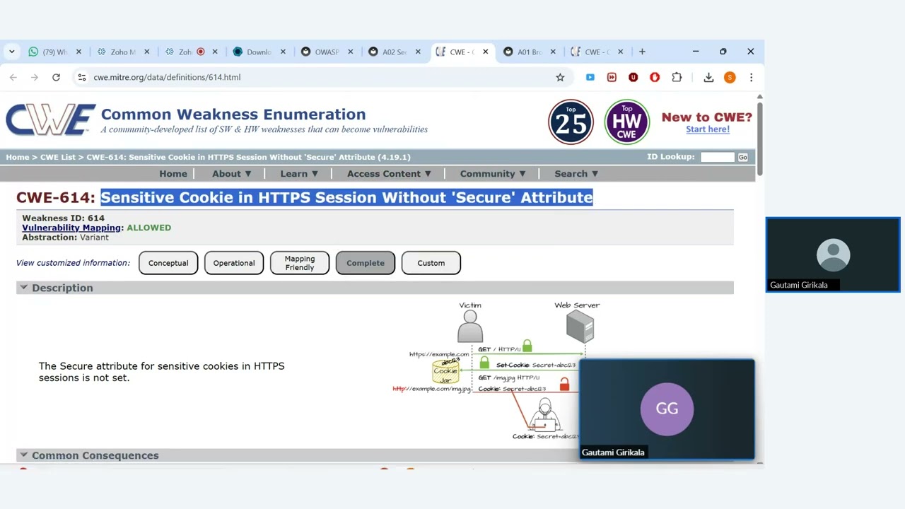 Cybersecurity Project Access & Complete Session